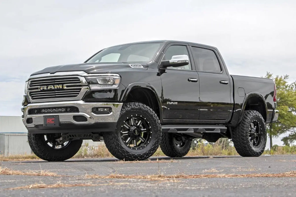 LED Light Kit | Bumper Mount | 20" Black Dual Row | White DRL | Ram 1500 (19-23) Rough Country