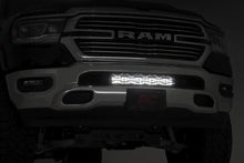 Load image into Gallery viewer, LED Light Kit | Bumper Mount | 20" Black Dual Row | White DRL | Ram 1500 (19-23) Rough Country