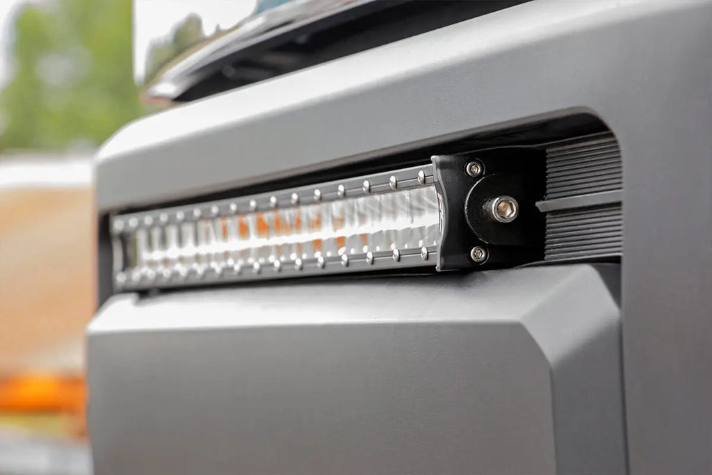 LED Light Kit | Bumper Mount | 30" Chrome Single Row | Toyota Tundra (14-21) Rough Country