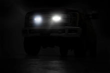 Load image into Gallery viewer, LED Light Kit | Grille Mount | 8" Black Pair | Ford F-250 Super Duty (17-19) Rough Country