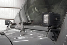 Load image into Gallery viewer, LED Light Mount | Lower Windshield | Pod | Jeep Wrangler JK  (07-18) Rough Country