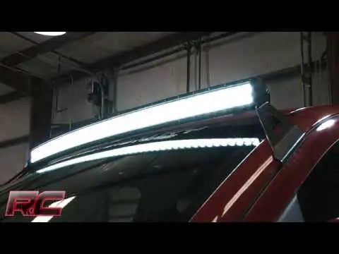 LED Light Mount | Upper Windshield | 50" Curved | Chevy/GMC SUV 1500 (15-20) Rough Country