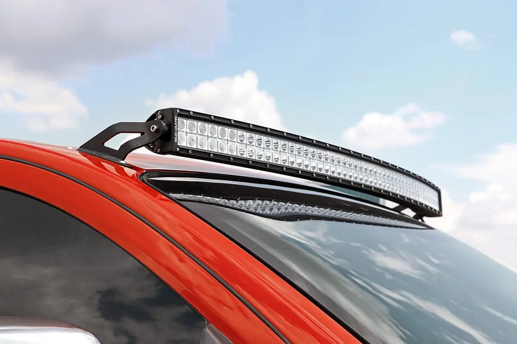 LED Light Mount | Upper Windshield | 50" Curved | Nissan Titan (04-15) Rough Country