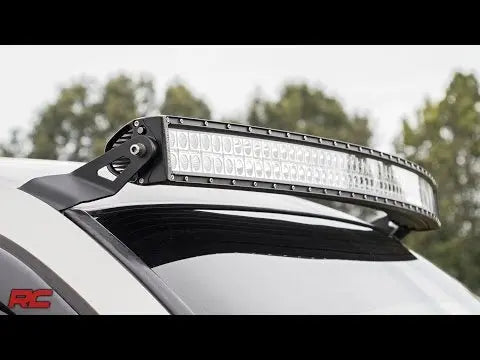 LED Light Mounts | Upper Windshield | 54" Curved | Chevy/GMC 1500 (99-06 & Classic) Rough Country