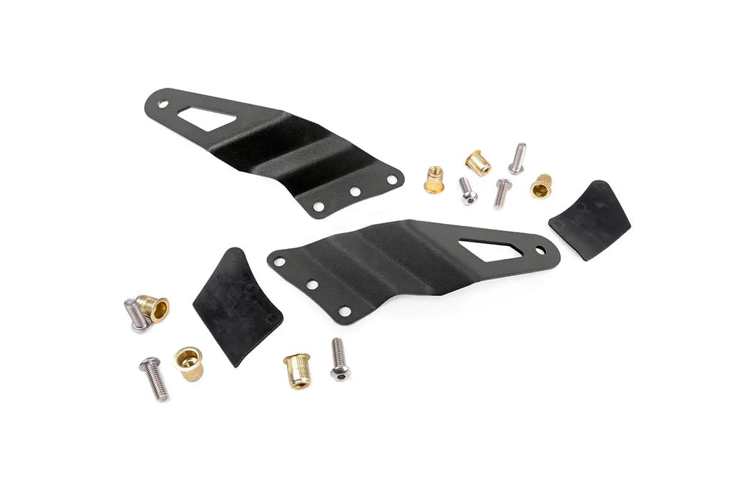 LED Light Mounts | Upper Windshield | 54" Curved | Chevy/GMC 1500 (99-06 & Classic) Rough Country