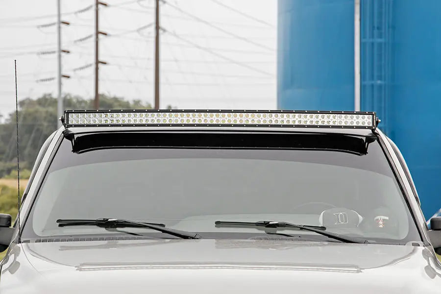 LED Light Mounts | Upper Windshield | 54" Curved | Chevy/GMC 1500 (99-06 & Classic) Rough Country