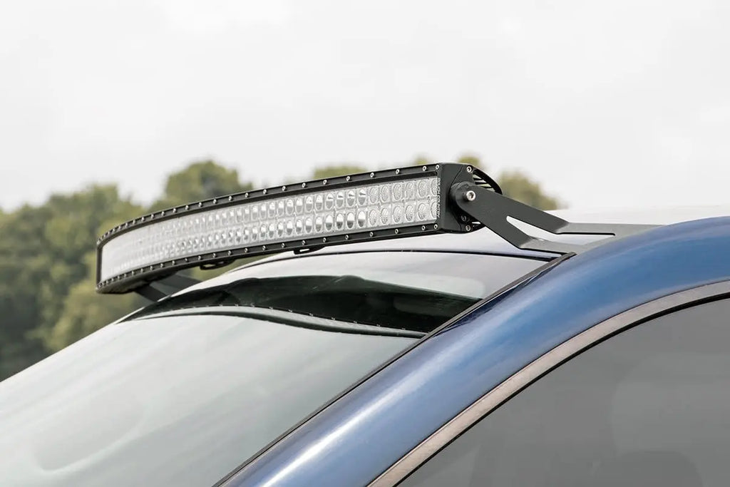 LED Light Mounts | Upper Windshield | 54" Curved | Dodge 2500/Ram 3500 (03-09) Rough Country