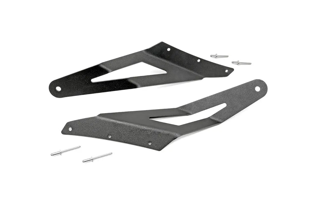 LED Light Mounts | Upper Windshield | 54" Curved | Dodge 2500/Ram 3500 (03-09) Rough Country