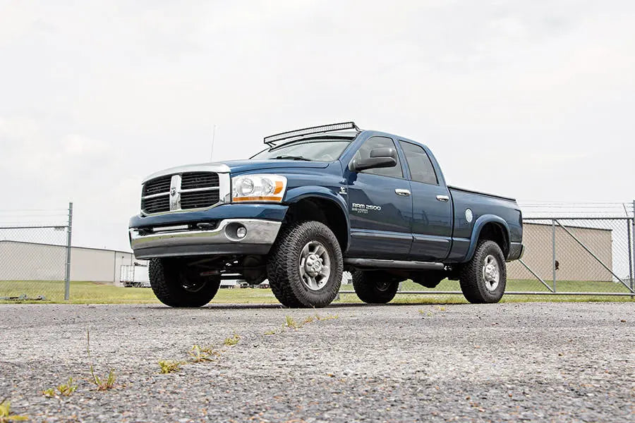 LED Light Mounts | Upper Windshield | 54" Curved | Dodge 2500/Ram 3500 (03-09) Rough Country