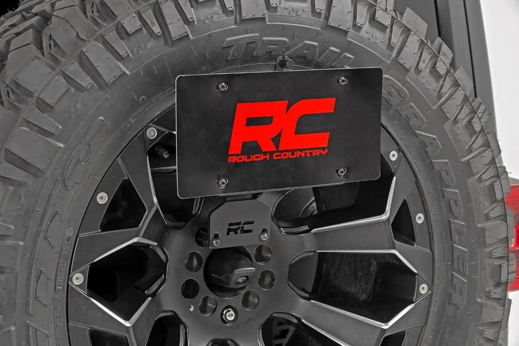 License Plate Relocation Bracket | Jeep Wrangler JL 4WD (2018-2023) Rough Country