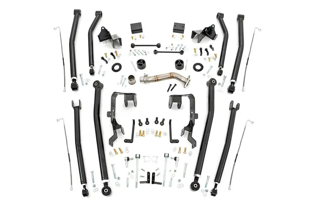 Long Arm Upgrade Kit | Jeep Wrangler JK  (2007-2018) Rough Country