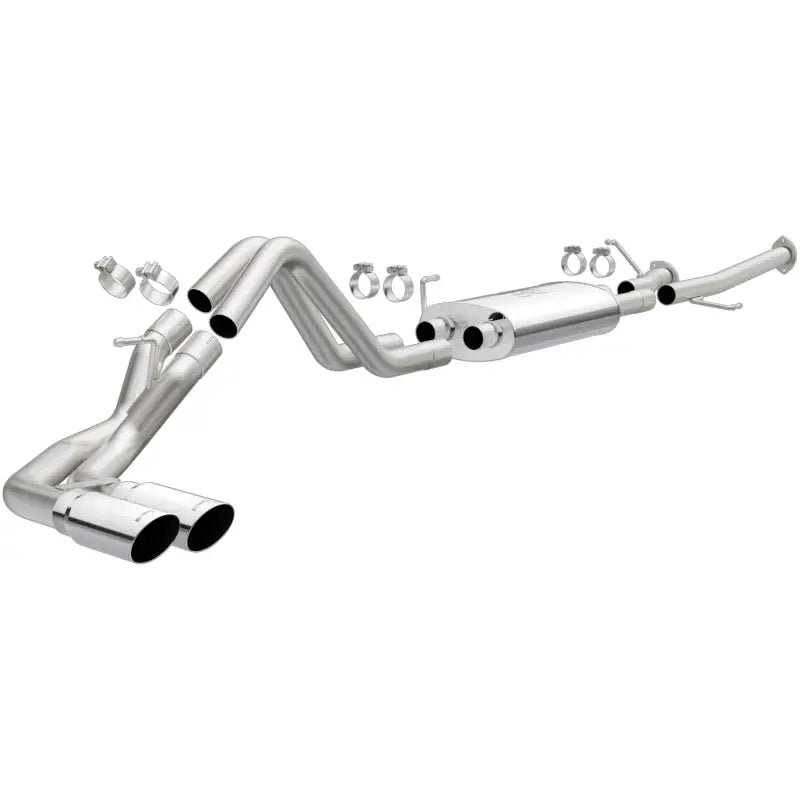MagnaFlow 14 Toyota Tundra V8 4.6L/5.7L Stainless C/b Exhaust Dual same side pass. rear tire Magnaflow
