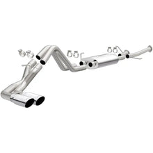 Load image into Gallery viewer, MagnaFlow 14 Toyota Tundra V8 4.6L/5.7L Stainless C/b Exhaust Dual same side pass. rear tire Magnaflow
