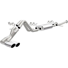 Load image into Gallery viewer, MagnaFlow 14 Toyota Tundra V8 4.6L/5.7L Stainless C/b Exhaust Dual same side pass. rear tire Magnaflow