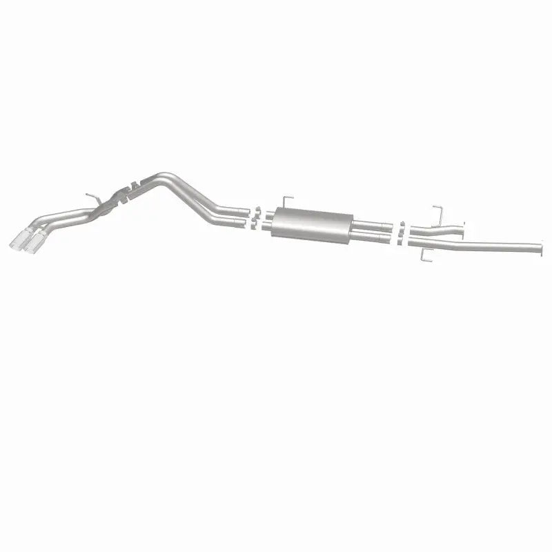 MagnaFlow 14 Toyota Tundra V8 4.6L/5.7L Stainless C/b Exhaust Dual same side pass. rear tire Magnaflow