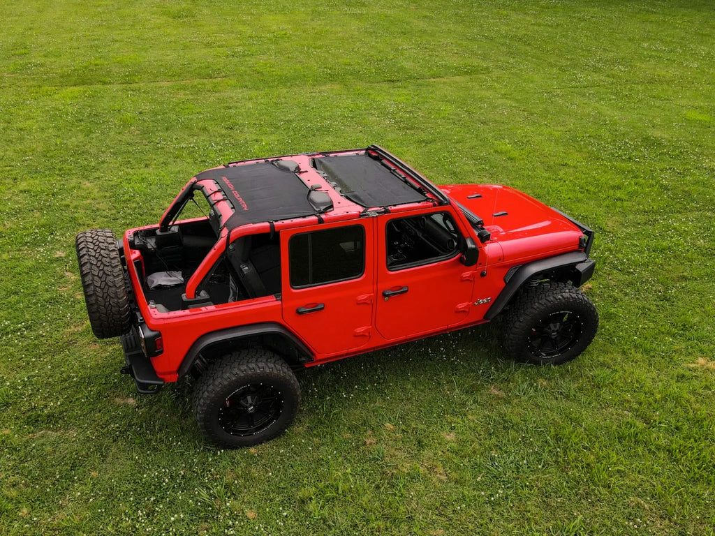 Mesh Bikini Top Plus Black Jeep Wrangler JL 4WD Extreme