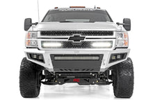 Load image into Gallery viewer, Mesh Grille | 12" Single Row LED Pair | Black | Chevy Silverado 2500 HD/3500 HD (11-14) Rough Country