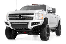 Load image into Gallery viewer, Mesh Grille | 12" Single Row LED Pair | Black | Chevy Silverado 2500 HD/3500 HD (11-14) Rough Country