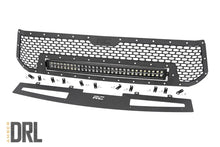 Load image into Gallery viewer, Mesh Grille | 30" Dual Row LED | Black | Amber DRL | Toyota Tundra (14-17) Rough Country
