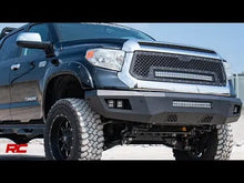 Load image into Gallery viewer, Mesh Grille | 30" Dual Row LED | Black | Amber DRL | Toyota Tundra (14-17) Rough Country