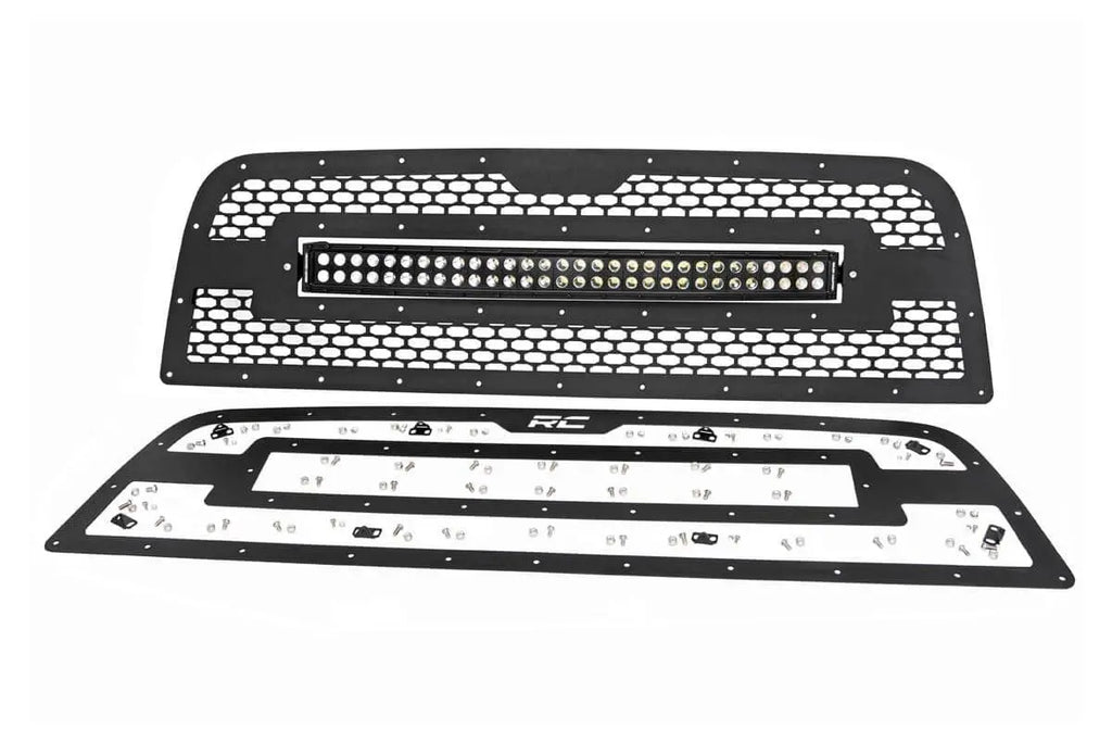 Mesh Grille | 30" Dual Row LED | Black | Ram 2500/3500 (13-18) Rough Country