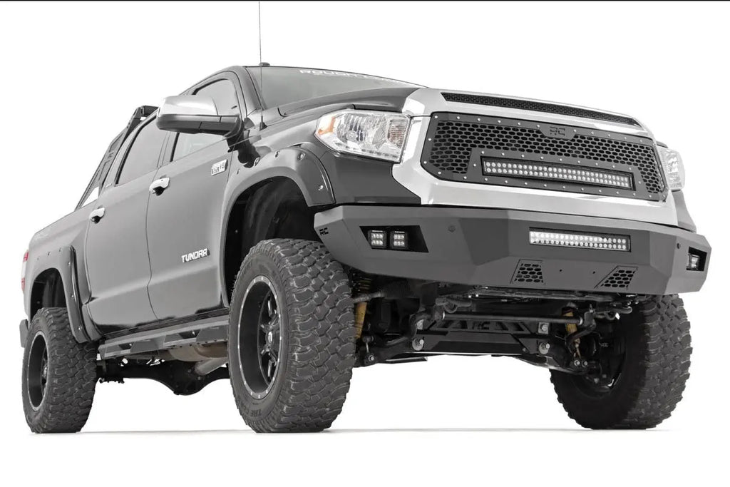 Mesh Grille | 30" Dual Row LED | Black | Toyota Tundra (14-17) Rough Country