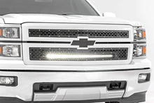 Load image into Gallery viewer, Mesh Grille | 30" Single Row LED | Black | Chevy Silverado 1500 (14-15) Rough Country