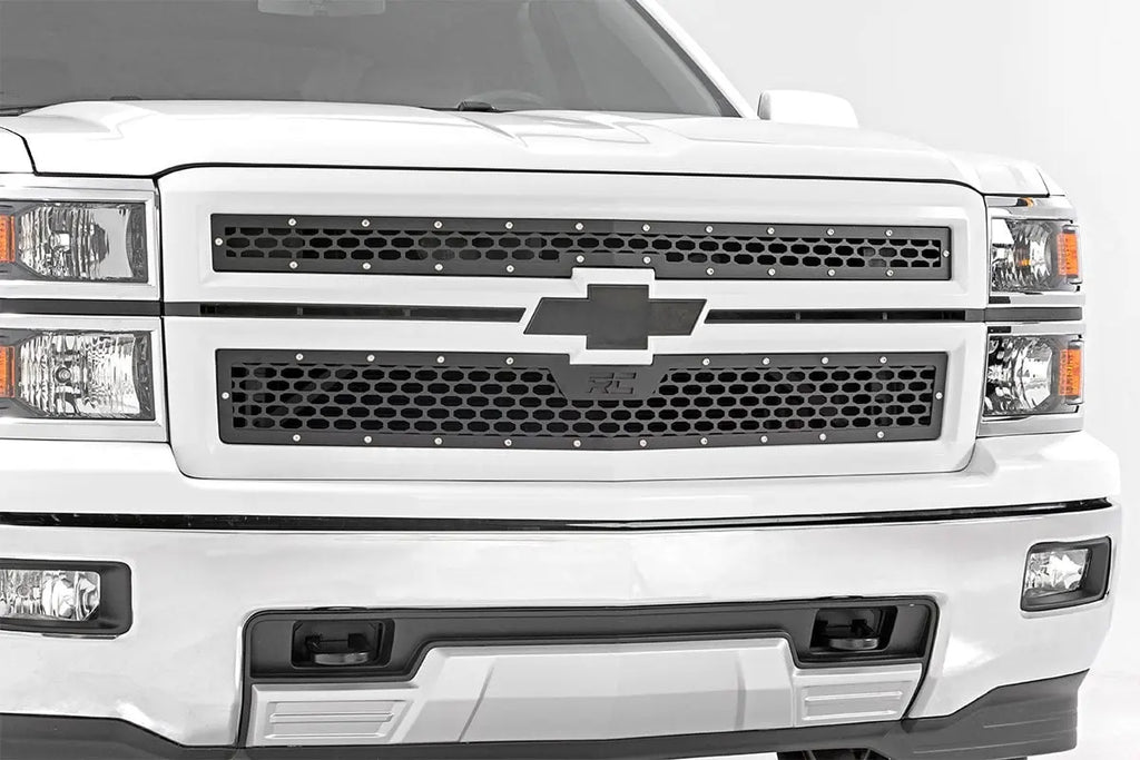 Mesh Grille | Chevy Silverado 1500 2WD/4WD (2014-2015) Rough Country