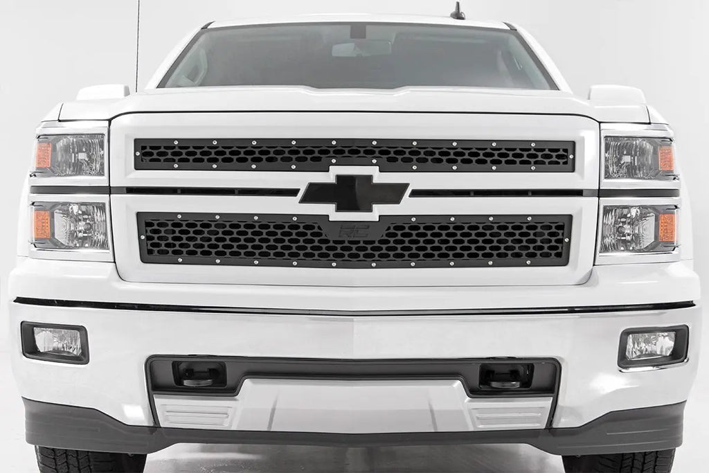 Mesh Grille | Chevy Silverado 1500 2WD/4WD (2014-2015) Rough Country