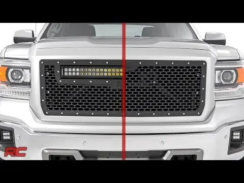 Mesh Grille | GMC Sierra 1500 2WD/4WD (2014-2015) Rough Country