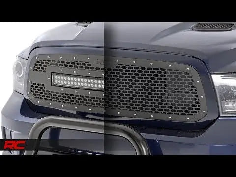 Mesh Grille | Ram 1500 2WD/4WD (2013-2018 & Classic) Rough Country