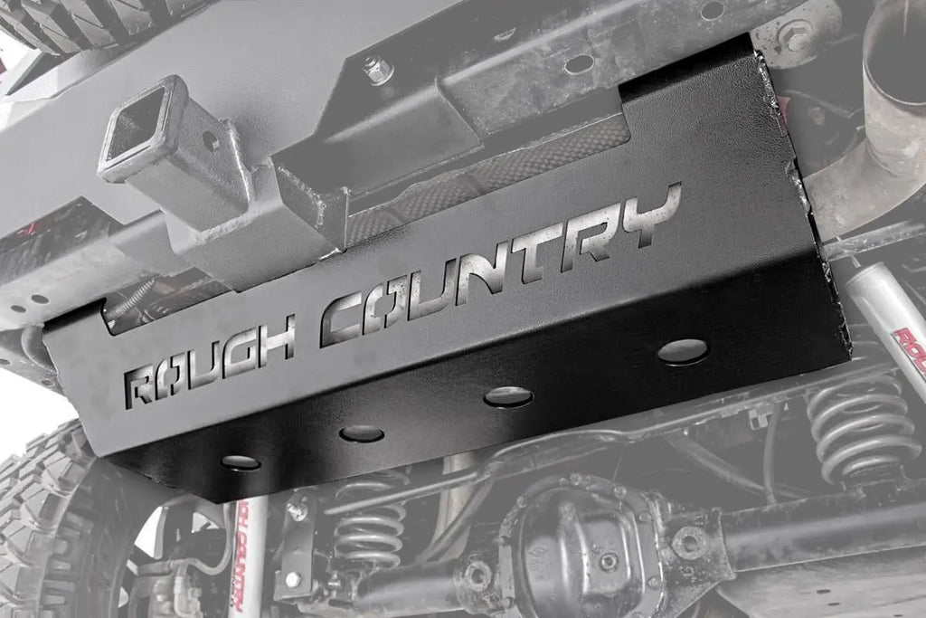 Muffler Skid Plate | Jeep Wrangler JK  (2007-2018) Rough Country