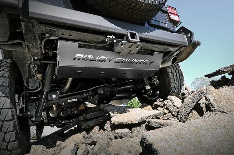 Muffler Skid Plate | Jeep Wrangler JK  (2007-2018) Rough Country