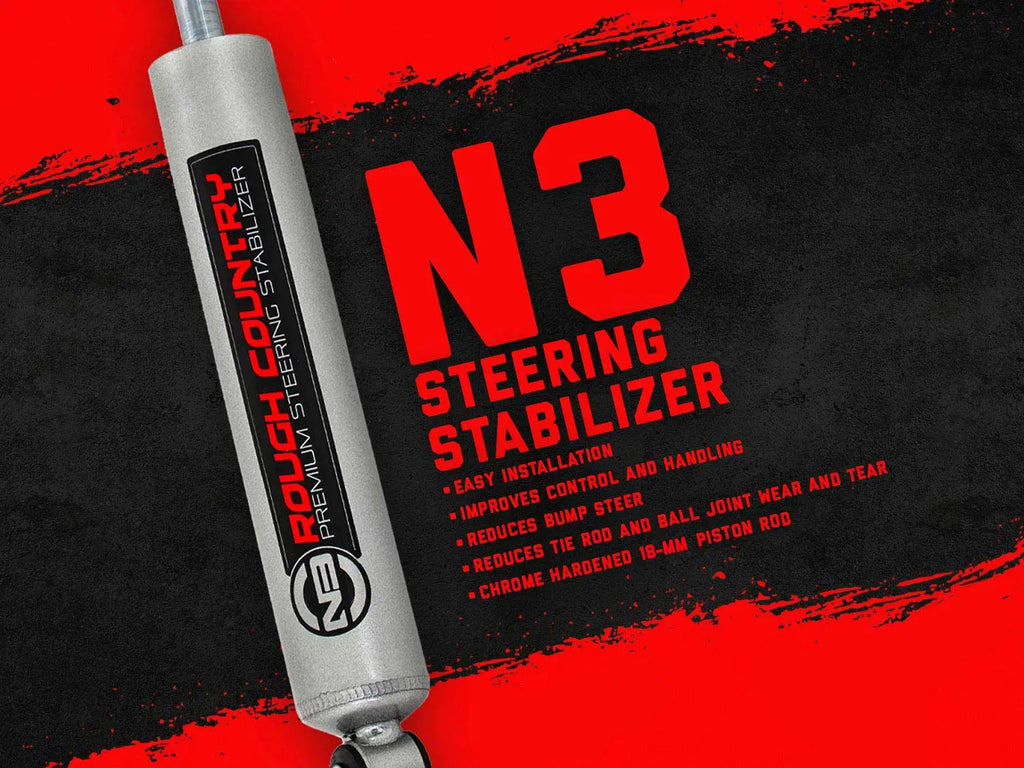 N3 Steering Stabilizer | Chevy/GMC S10 Blazer/S10 Truck/S15 Jimmy/Sonoma (82-04) Rough Country