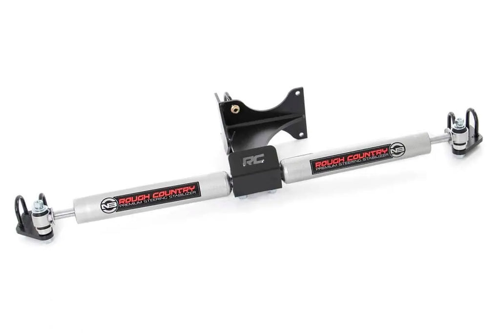 N3 Steering Stabilizer | Dual | 2-8 Inch Lift | Ford F-250/F-350 Super Duty (05-22) Rough Country