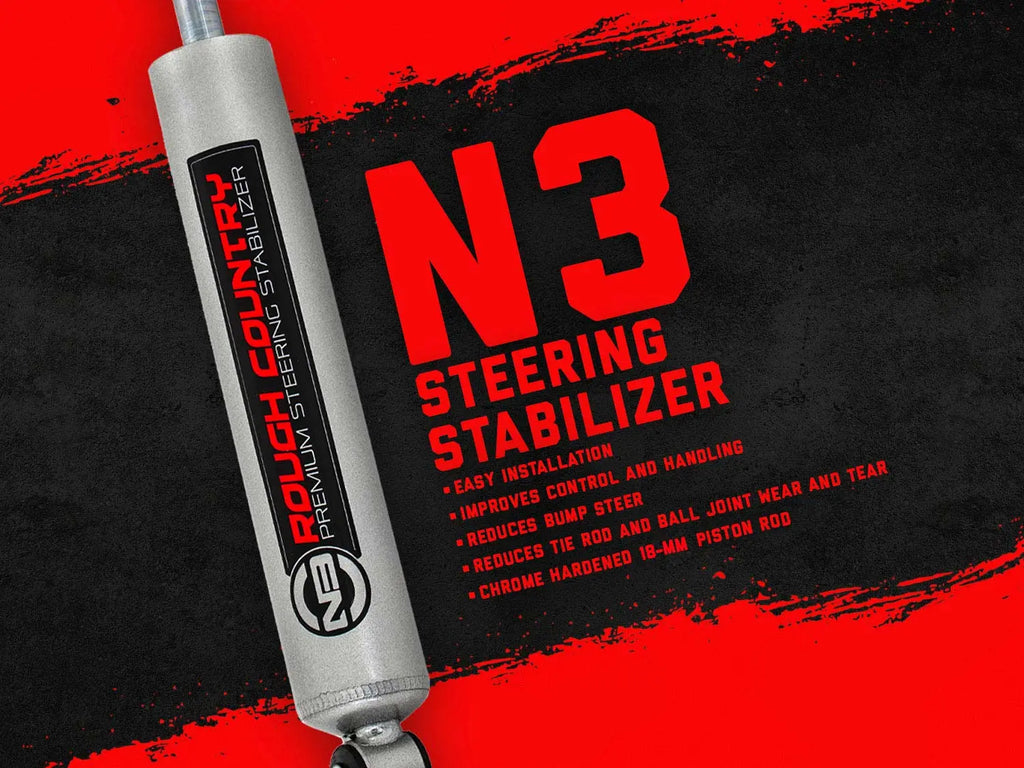 N3 Steering Stabilizer | Ford Excursion/F-250 Super Duty/F-350 Super Duty 4WD Rough Country