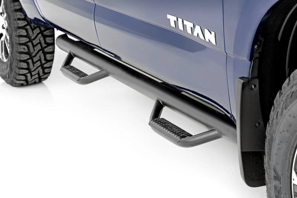 Nerf Steps | Cab Length | Crew Cab | Nissan Titan 2WD/4WD (17-23) Rough Country