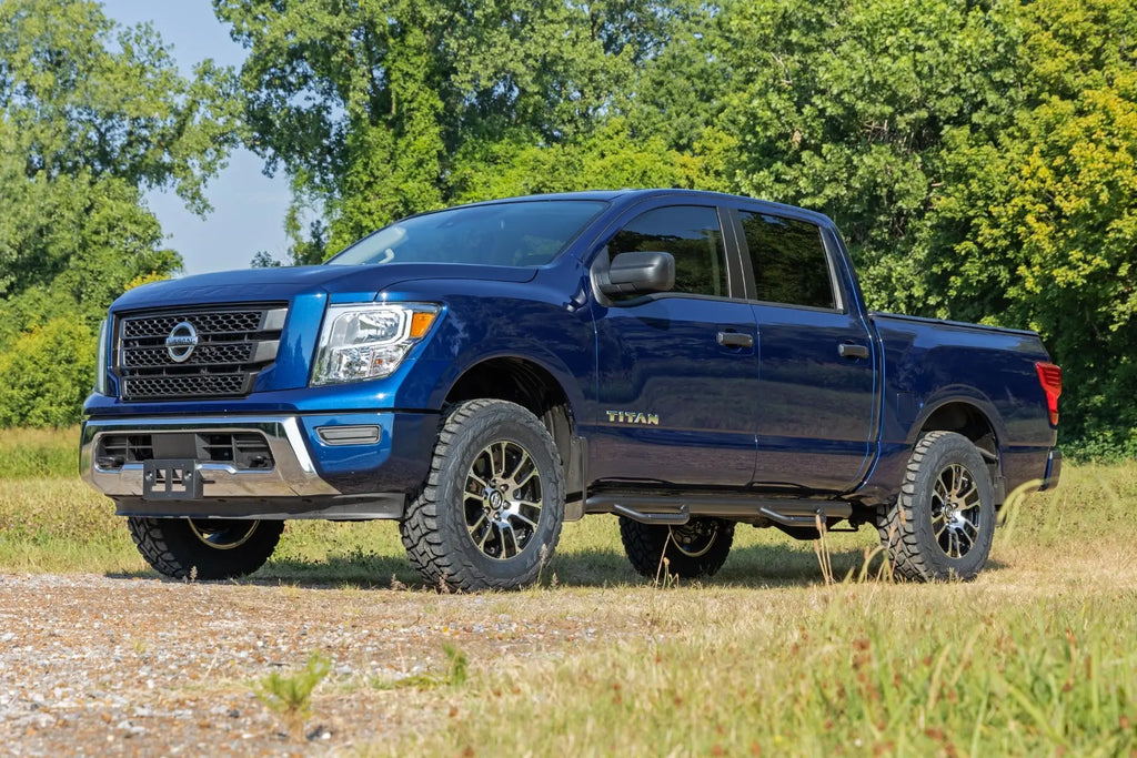 Nerf Steps | Cab Length | Crew Cab | Nissan Titan 2WD/4WD (17-23) Rough Country