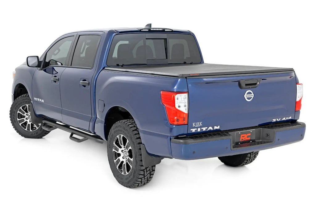 Nerf Steps | Cab Length | Crew Cab | Nissan Titan 2WD/4WD (17-23) Rough Country