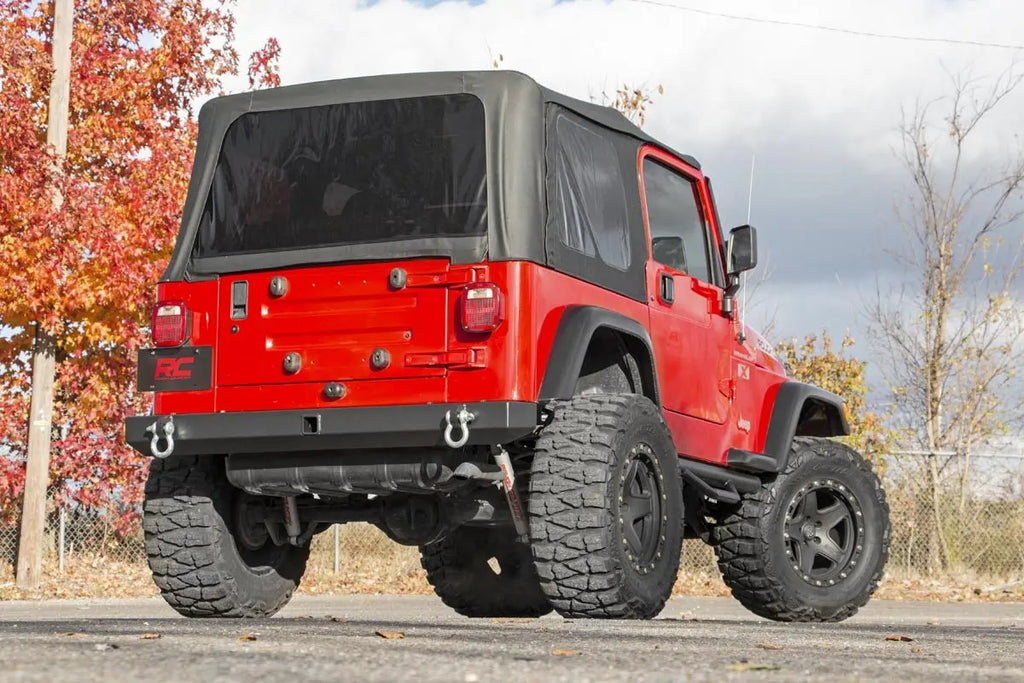 Rear Bumper | Full Width | Jeep Wrangler TJ (97-06)/Wrangler YJ (87-95) Rough Country