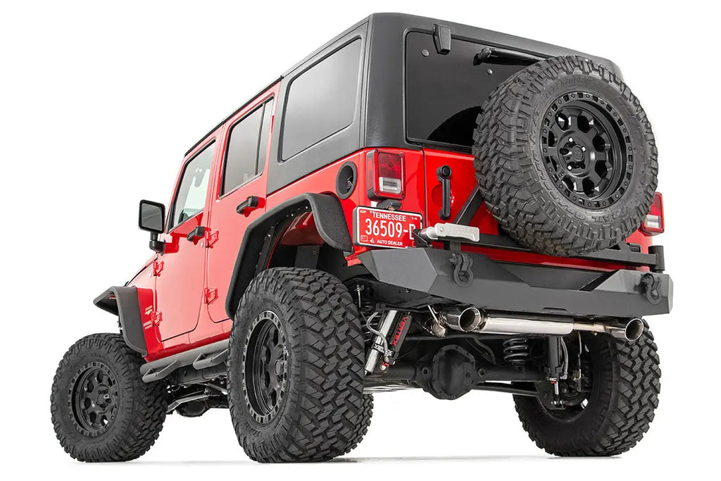Rear Bumper | Rock Crawler | Tire Carrier | Jeep Wrangler JK  (07-18) Rough Country
