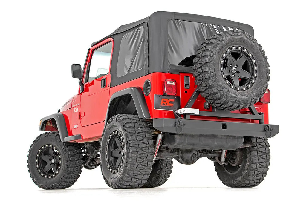 Rear Bumper | Tire Carrier | Jeep Wrangler TJ (97-06)/Wrangler YJ (87-95) Rough Country
