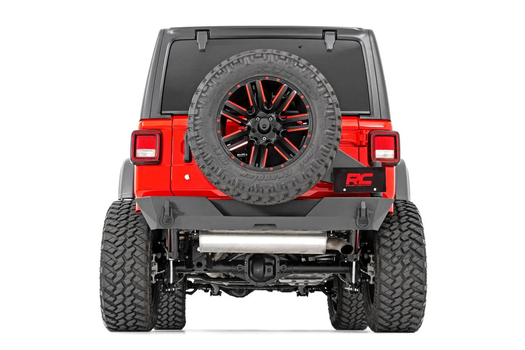 Rear Bumper | Trail | Tire Carrier | Jeep Wrangler JL 4WD (18-23) Rough Country
