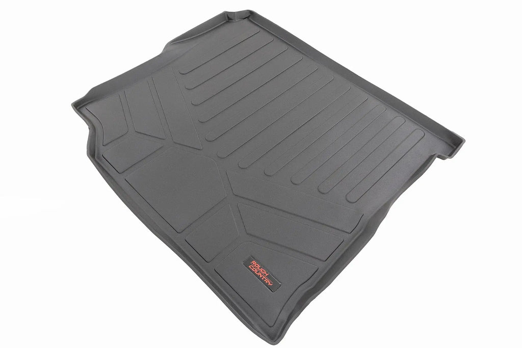 Rear Cargo Mat | W/ Sub | Jeep Wrangler JL 4WD (2018-2023) Rough Country