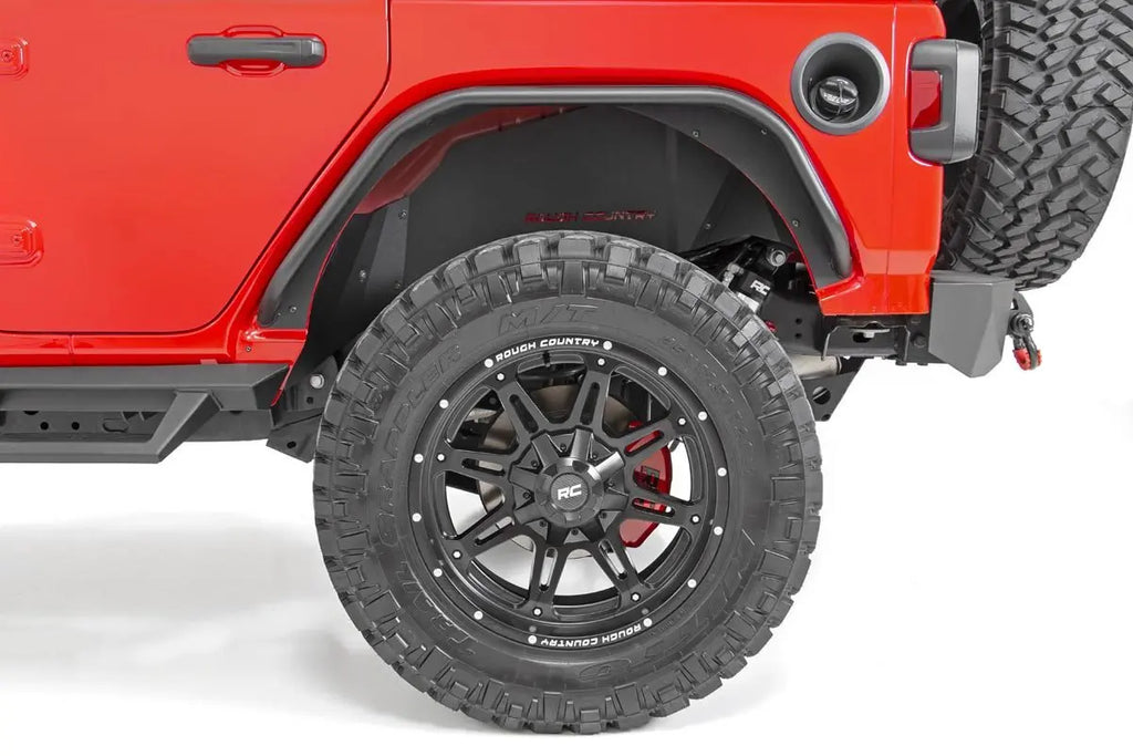 Rough Country 94 Series Wheel | One-Piece | Matte Black | 20x9 | 5x5/5x4.5 | -12mm Rough Country