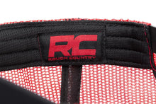 Load image into Gallery viewer, Rough Country Hat | Red Mesh | Rough Country Patch | Black/Red Rough Country