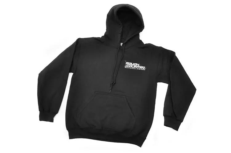 Rough Country Hoodie | Black | Size MD Rough Country