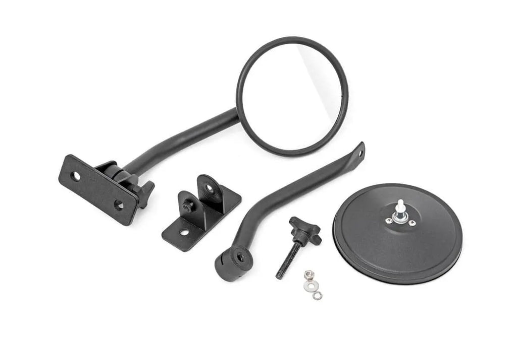 Round Trail Mirror | Jeep Wrangler JK  (2007-2018) Rough Country