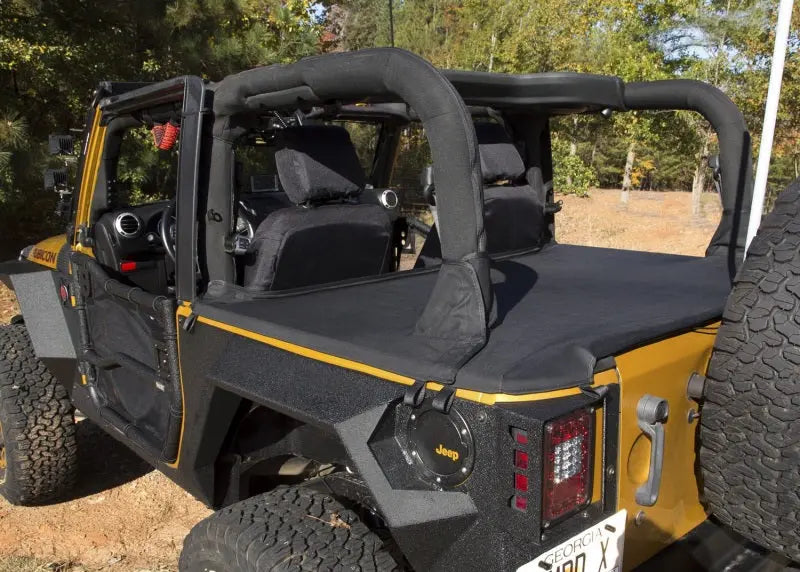 Rugged Ridge Tonneau Cover 07-18 Jeep Wrangler JK 2 Door Rugged Ridge