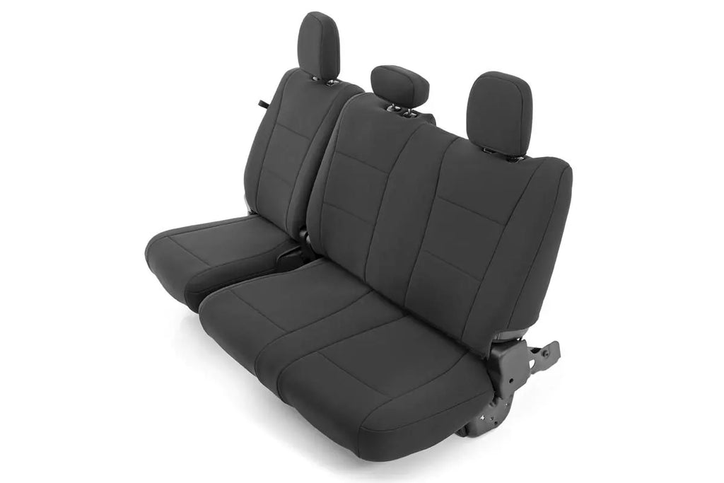 Seat Covers | FR Bucket and RR Bench | Ford F-150/Lightning/F-250/F-350 (15-23) Rough Country